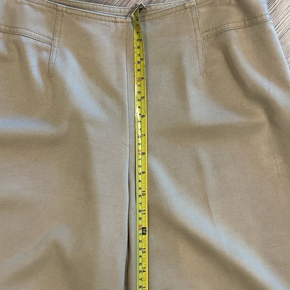 NIC & ZOE Women’s Dress Pants Size 10 Tan High Rise Business Causal Preppy - Picture 14 of 17